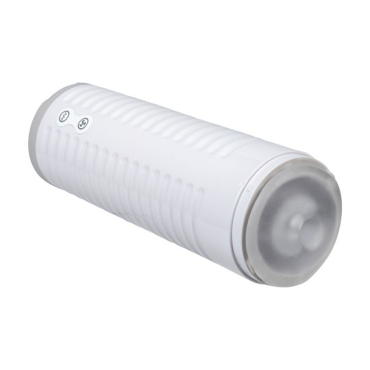 MAX 2 - BLUETOOTH APP-CONTROLLED MALE MASTURBATOR - WHITE