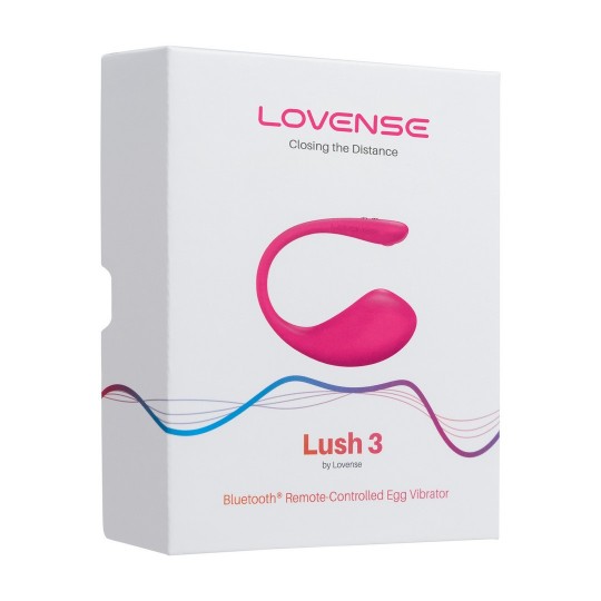 LUSH 3 - POWERFUL APP-CONTROLLED WEARABLE G-SPOT EGG VIBRATOR - PINK