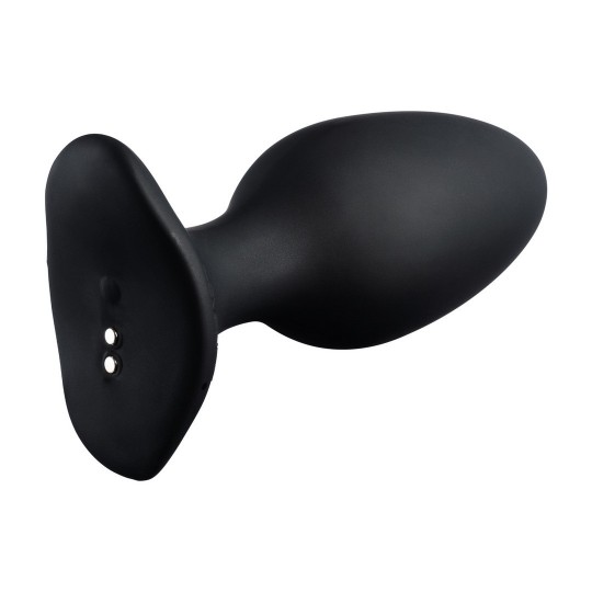 HUSH 2 - APP-CONTROLLED VIBRATING BUTT PLUG - 2.25 / 5,7 CM - BLACK