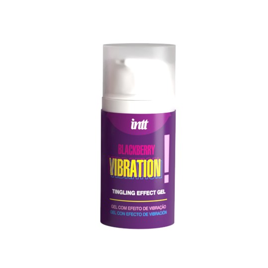GEL COM VIBRAÇÃO VIBRATION BLACKBERRY INTT 15ML