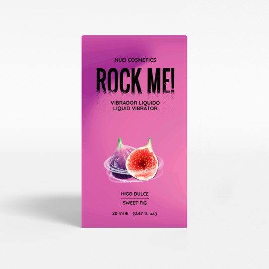 NUEI ROCK ME! ЖИДКИЙ ВИБРАТОР СЛАДКИЙ ИНЖИР 20 МЛ