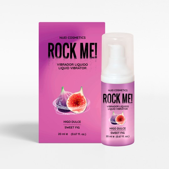 ROCK ME! VIBRADOR LÍQUIDO FIGO DOCE 20ML NUEI