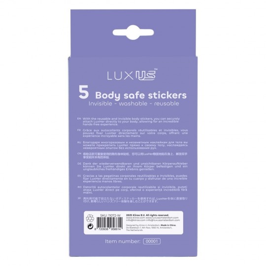 LUXUS ADHESIVE STICKERS