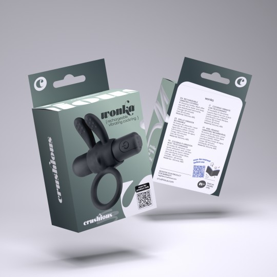 5 + 1 GRÁTIS NACHO ANEL VIBRATÓRIO COM CONTROLO REMOTO CRUSHIOUS