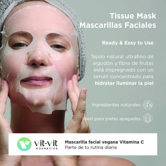 MASQUE FACIAL VITAMIN C VIT VIT COSMETICS 20GR