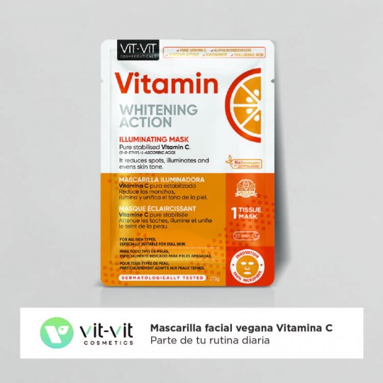MASQUE FACIAL VITAMIN C VIT VIT COSMETICS 20GR