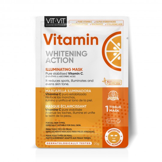 VIT VIT COSMETICS VITAMIN C FACIAL TISSUE MASK 20GR