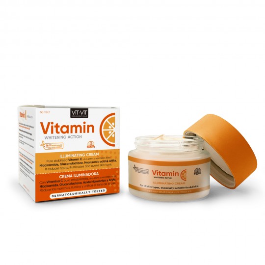CREMA DE DÍA ILUMINADORA VITAMIN C 50ML VIT VIT COSMETICS