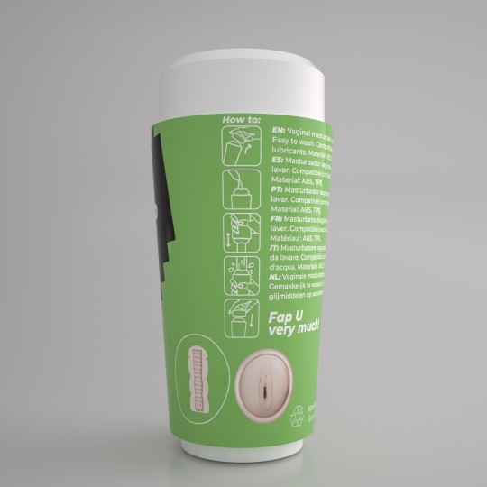 FAPPUCINO CREAMY PUSS MASTURBADOR VAGINAL PORTÁTIL CRUSHIOUS