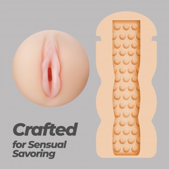 FAPPUCINO MASTURBATEUR VAGINAL PORTABLE CREAMY PUSS CRUSHIOUS