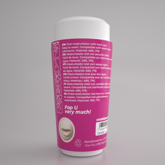 FAPPUCCINO MASTURBATORE ORALE PORTATILE SWEET KISS CRUSHIOUS