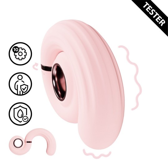 TOURNER - VIBRATING SWIRL - PINK - TESTER