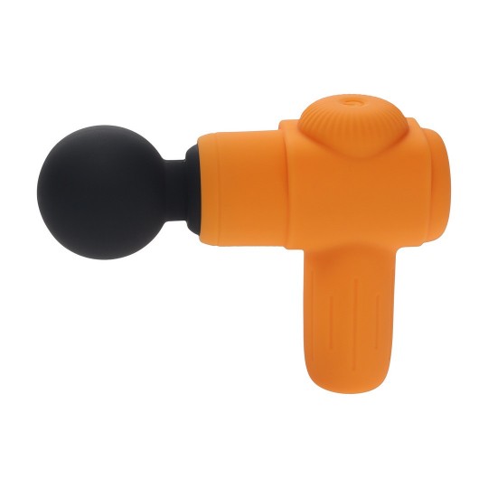 MINI RECHARGABLE MICROBOOST MASSAGER - ORANGE