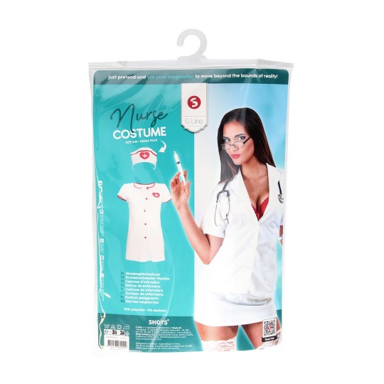 NURSE COSTUME - WHITE
