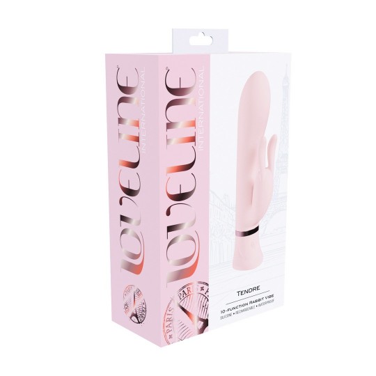 VIBRADOR TENDRE RABBIT VIBE ROSA LOVELINE 