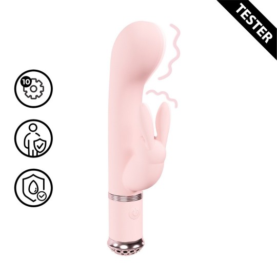 BELLE - VIBRADOR CONEJITO - ROSA - TESTER