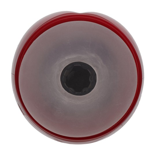 VIRTUO - SUCTION AND VIBRATION MASTURBATOR PUMP WITH PHONE ATTACHMENT - METALLIC RED