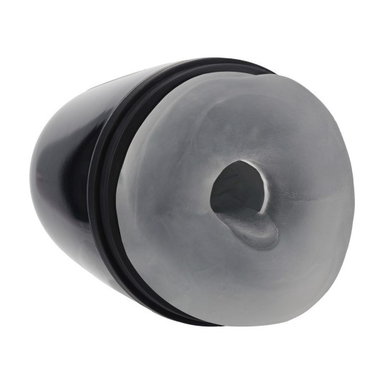 MASTURBADOR DE SUCCIÓN DE PRESIÓN NEGATIVA CON VIBRACIÓN PULSAR GUN METAL PUMPED