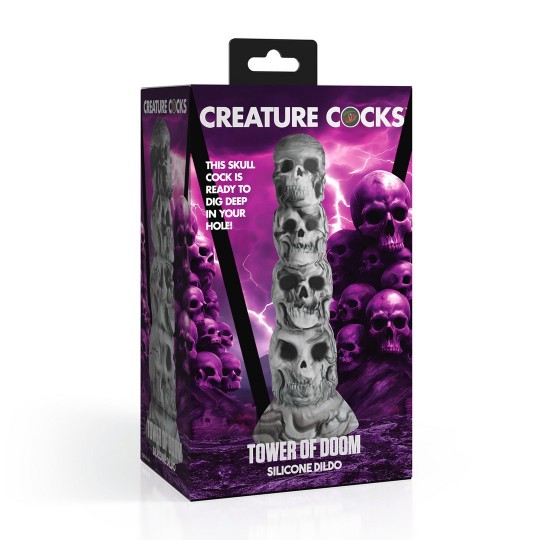 TORRE DE LA PERDICIÓN - DILDO DE SILICONA - GRIS