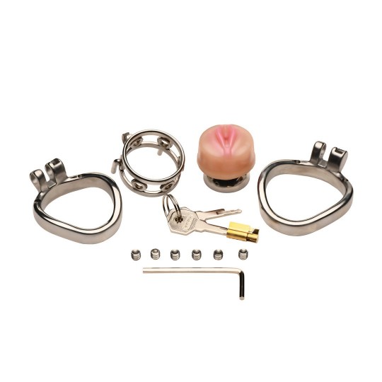 PUSSY BOY - JAULA DE CASTIDAD DE METAL