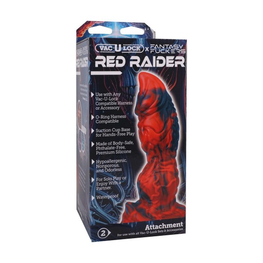 FANTASY FUCKERS - RED RAIDER - ROJO/NEGRO