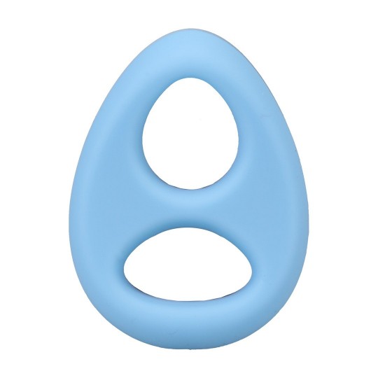 THE CODE - ANILLO DE SILICONA CON BANDANA - AZUL CLARO