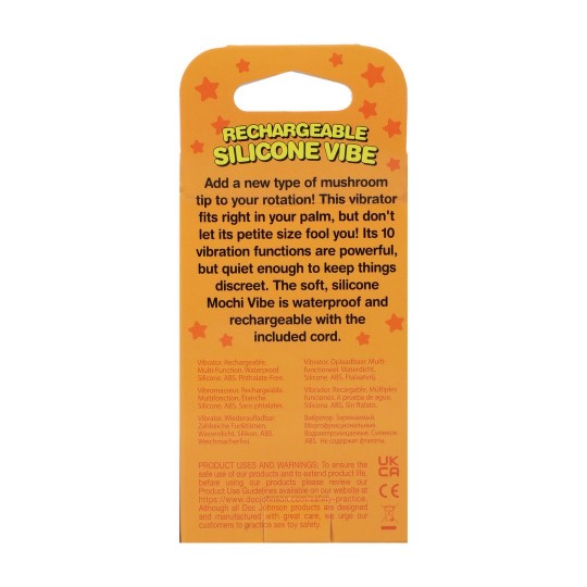 MUSHROOM VIBE - VIBRADOR DE SILICONA RECARGABLE - VERDE AZULADO