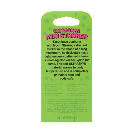 MASTURBADOR DE CHAMPIÑÓN - ULTRASKYN MINI MASTURBADOR - AMARILLO