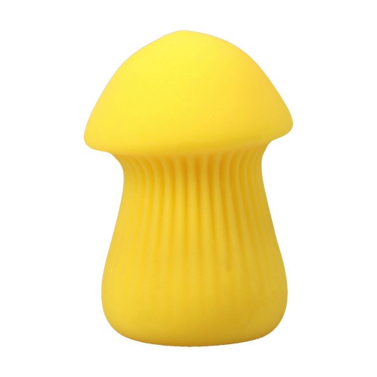 MASTURBADOR DE CHAMPIÑÓN - ULTRASKYN MINI MASTURBADOR - AMARILLO