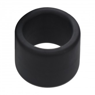 EXTENSOR DE TESTÍCULOS DE SILICONA LÍQUIDA L 34 MM NEGRO LEVELZ