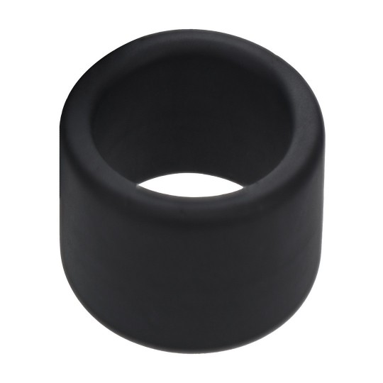 EXTENSOR DE TESTÍCULOS DE SILICONA LÍQUIDA L 34 MM NEGRO LEVELZ