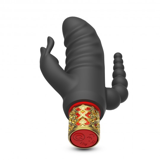 ROMANOV VIBRATORE CLASSICO CON GUAINA IN SILICONE RIMOVIBILE CRUSHIOUS