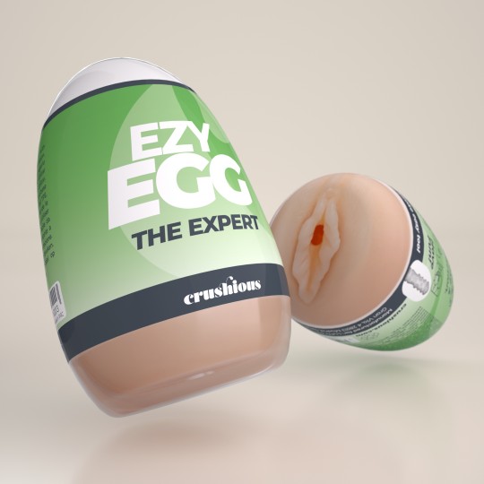 ЯЙЦО CRUSHIOUS EZY EGG ЭКСПЕРТ МАСТУРБАТОР ЯЙЦО