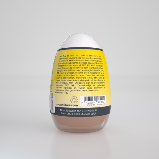 ŒUF MASTURBATEUR EZY EGG ANAL CRUSHIOUS