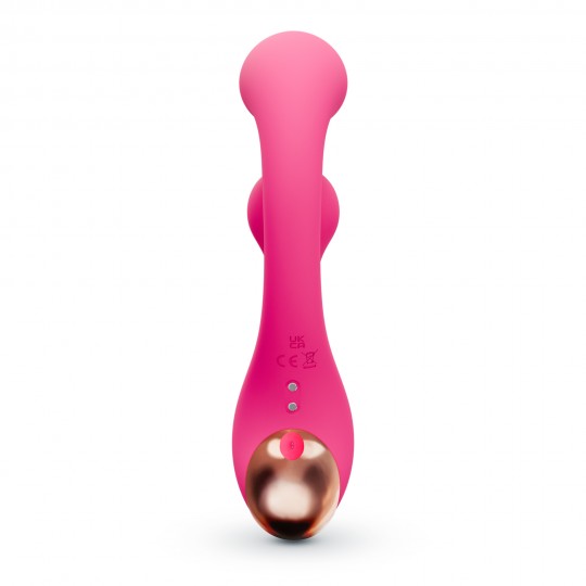 PLEASER VIBRADOR COM ESTIMULAÇÃO ROTATIVA CRUSHIOUS