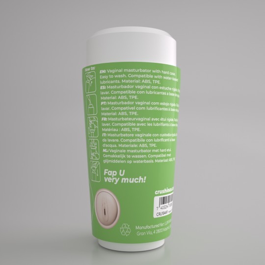 PACK DE 72 FAPPUCINO CREAMY PUSS TRAGBARER VAGINALER MASTURBATOR CRUSHIOUS