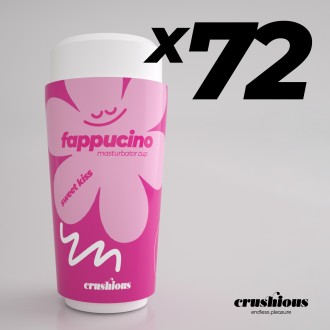 PACK DE 72 FAPPUCINO MASTURBATEUR ORAL PORTABLE SWEET KISS CRUSHIOUS