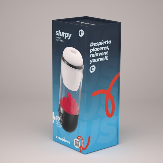 CRUSHIOUS SLURPY 2 IN 1 DETACHABLE MASTURBATOR