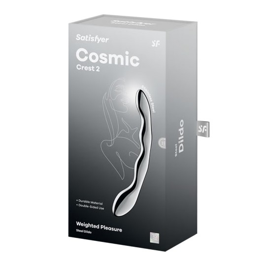 DILDO EN METAL COSMIC CREST 2 SATISFYER