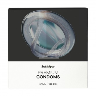 CONDOMS - SIZE L - 57MM - 100 PIECES