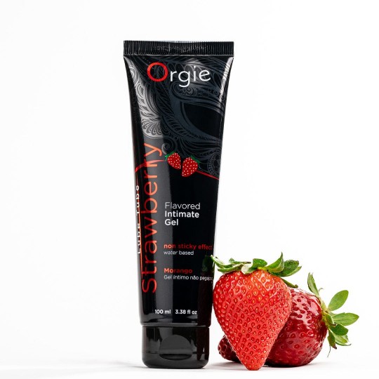 ORGIE LUBE TUBE STRAWBERRY WATERBASED LUBRICANT 100ML