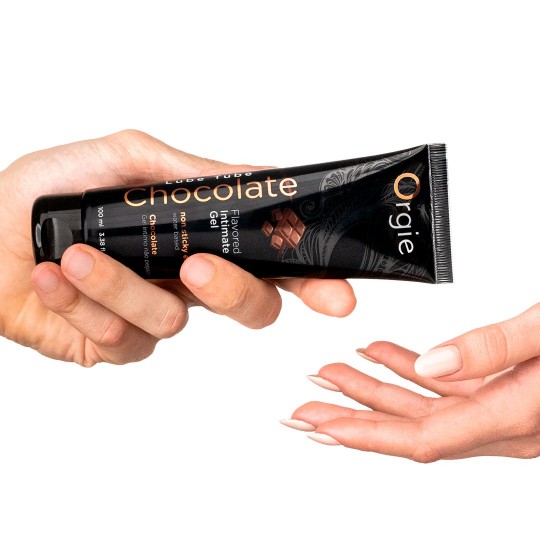 LUBRICANTE A BASE DE AGUA CON SABOR A CHOCOLATE 100ML ORGIE