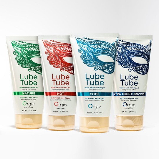 СМАЗКА НА ВОДНОЙ ОСНОВЕ С РАЗОГРЕВАТЕЛЬНЫМ ЭФФЕКТОМ LUBE TUBE 150ML ORGIE