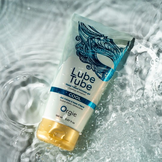 LUBRIFICANTE À BASE DE ÁGUA COM EFEITO FRIO LUBE TUBE 150ML ORGIE