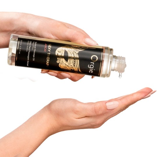 ACEITE DE MASAJE SEXY THERAPY AMOR 200ML ORGIE