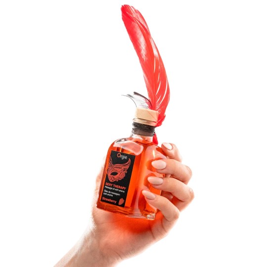 KIT DE MASAJE BESABLE SEXY THERAPY FRESA ORGIE 100ML