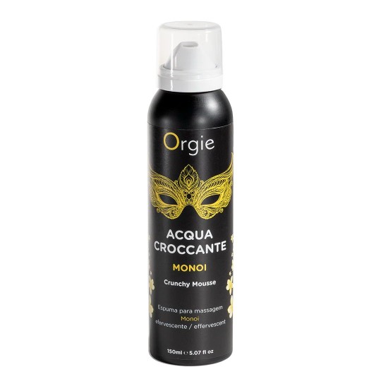 ESPUMA DE MASSAGEM CRACKELING ACQUA CROCCANTE MONÖI 150ML ORGIE