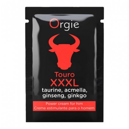 SOBRE DE CREMA ESTIMULANTE TOURO XXXL 2ML ORGIE