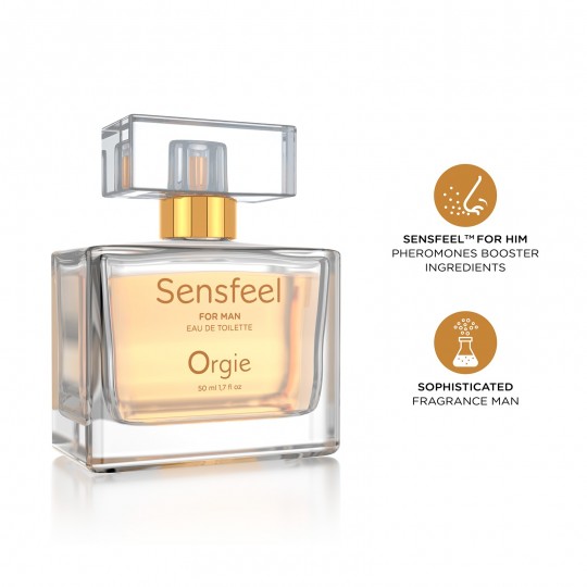 ПАРФЮМ С ФЕРОМОНАМИ SENSFEEL FOR MAN 50МЛ ORGIE