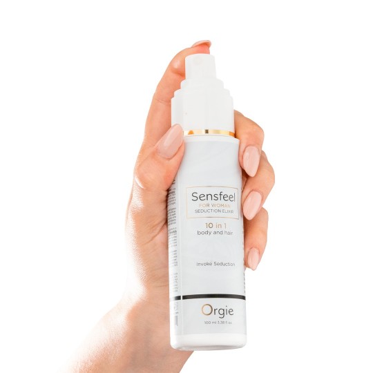 10-IN-1-LOTION FÜR KÖRPER UND HAAR MIT PHEROMONEN SENSFEEL FOR WOMAN 100ML ORGIE